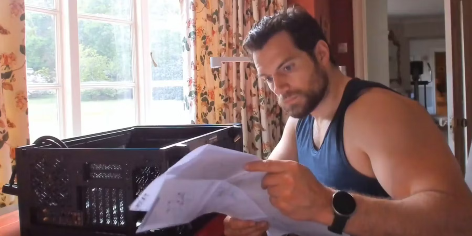 Henry cavill pc case