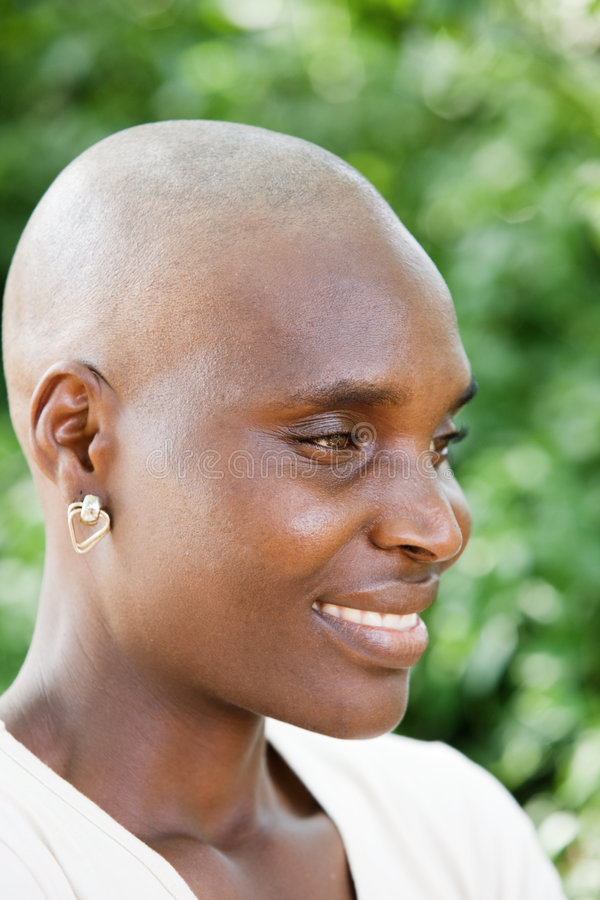 Black woman bald head 4414328