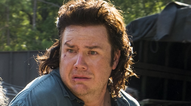 Eugene vomit throw up the walking dead worth internet reactions