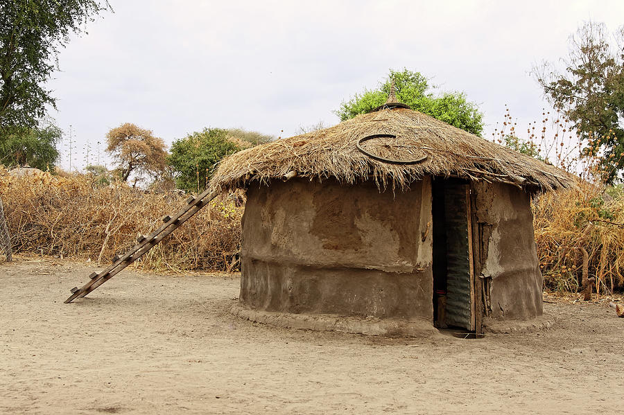 Maasai mud house sally weigand