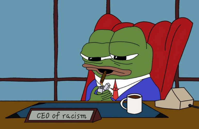 Ceo of racism pepe