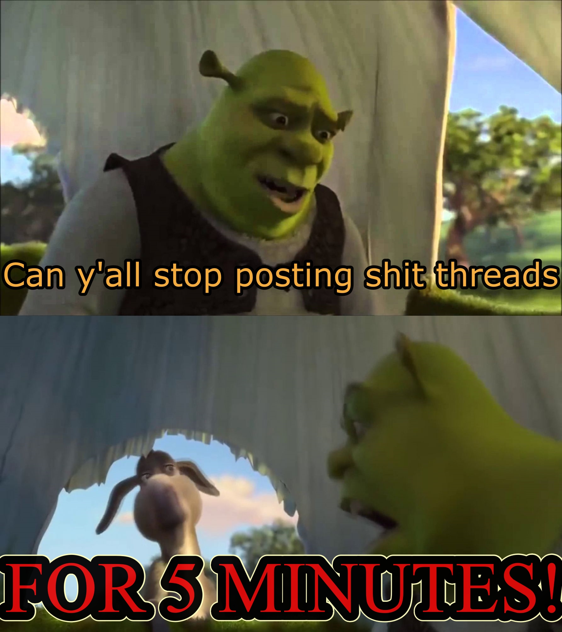Shrek 5 minutes