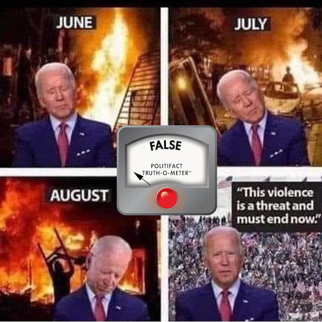 Biden silent meme FALSE 1