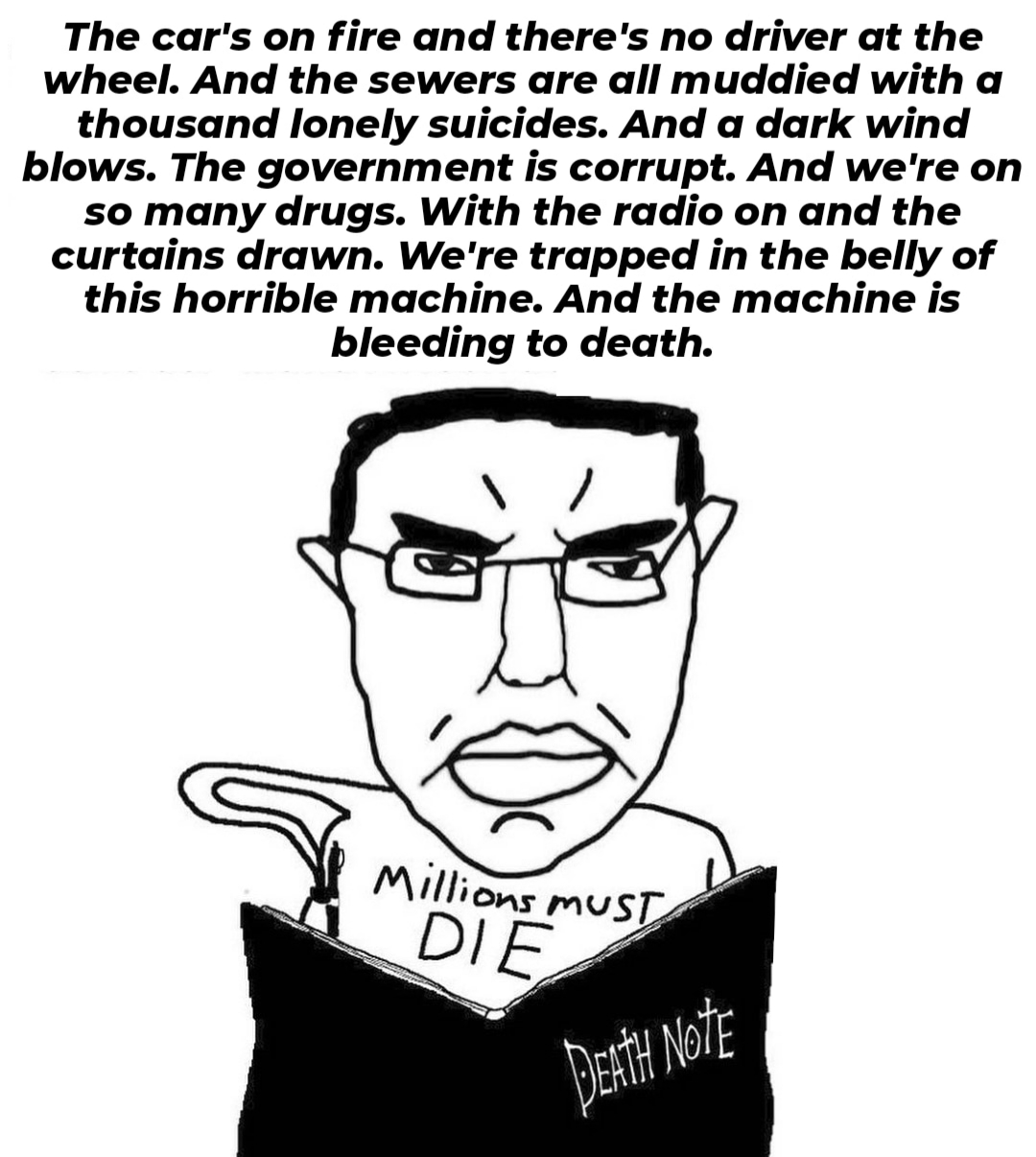 31013 angry arm closed mouth death note ear glasses godspeed you black emperor hair hand hold