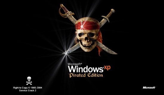 Pirated software