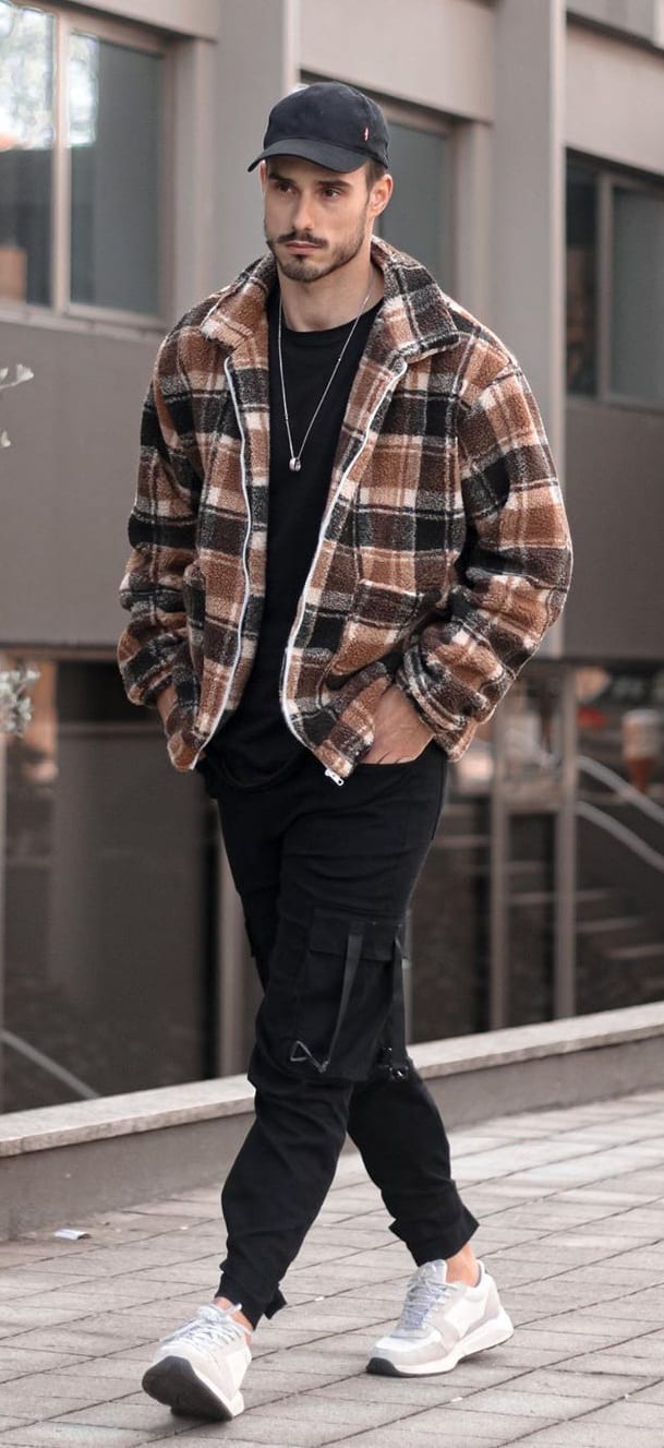 10 Plaid Jackets Outfits for men