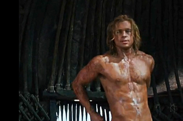 Brad pitt achilles workout