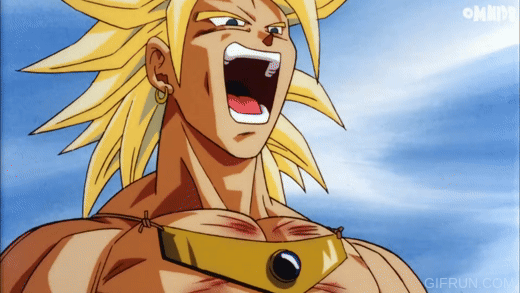 SSJ2 Gohan vs LSSJ Broly ENG DUB 1080p60fps OST Edit 1
