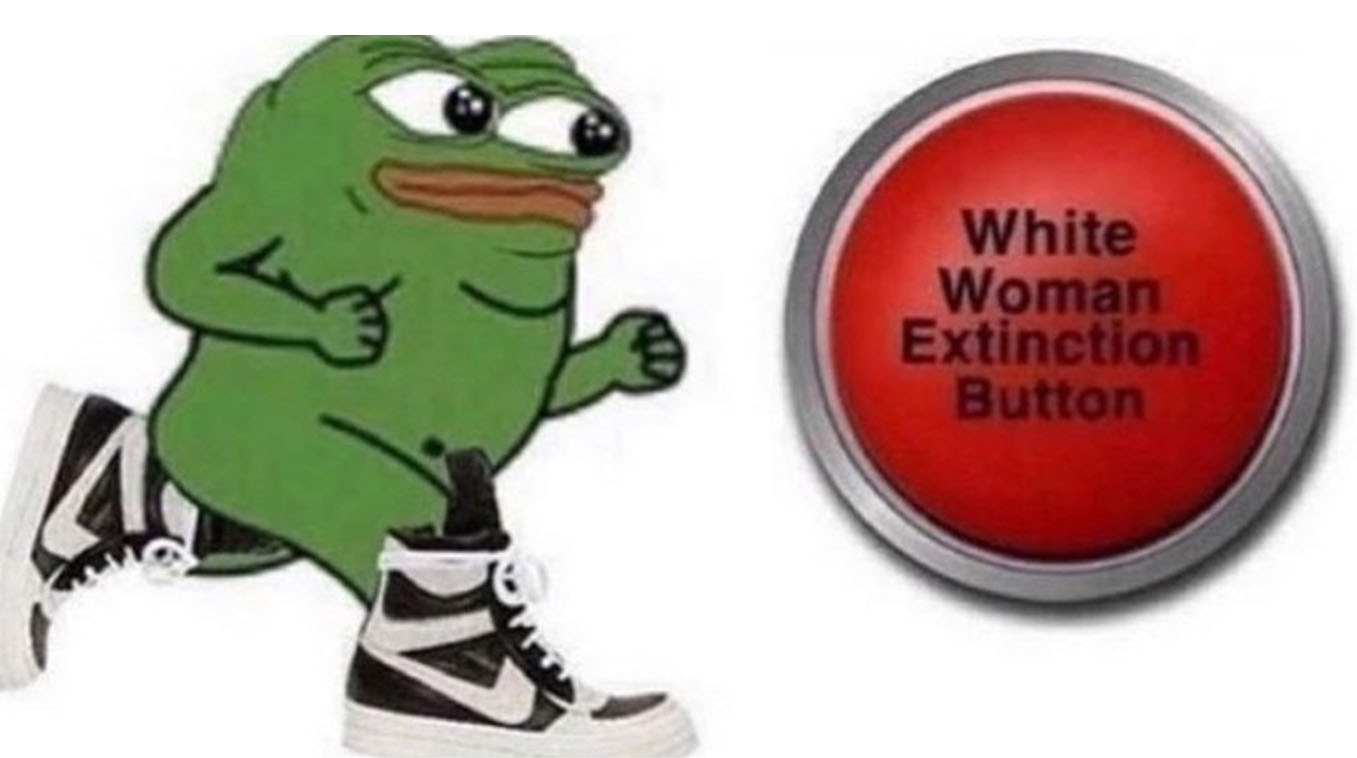 White woman extinction