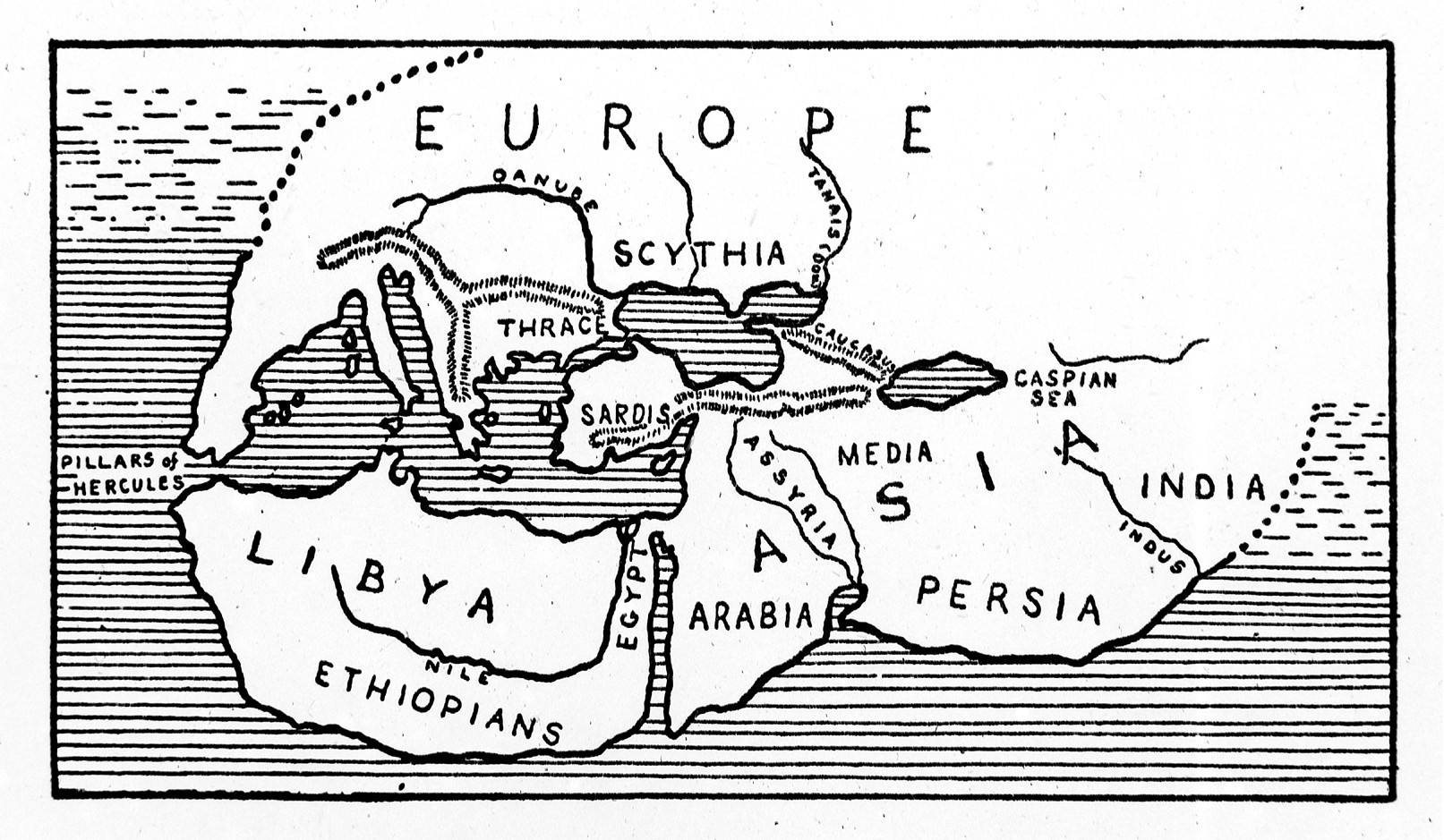 Herodotus map 0