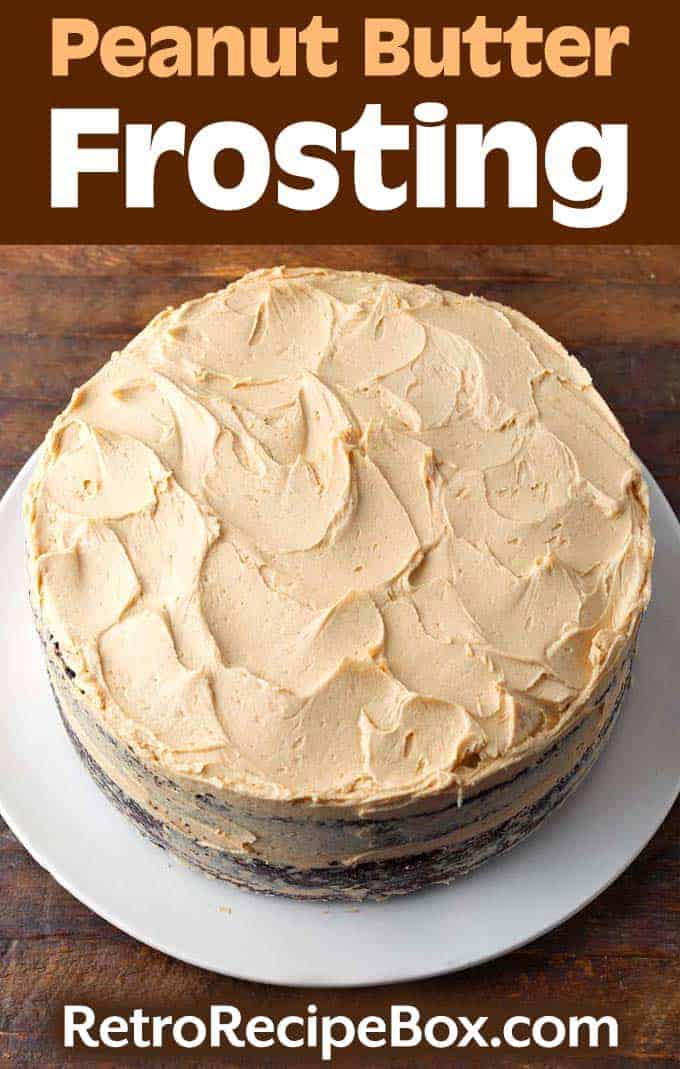 Peanut butter frosting p1