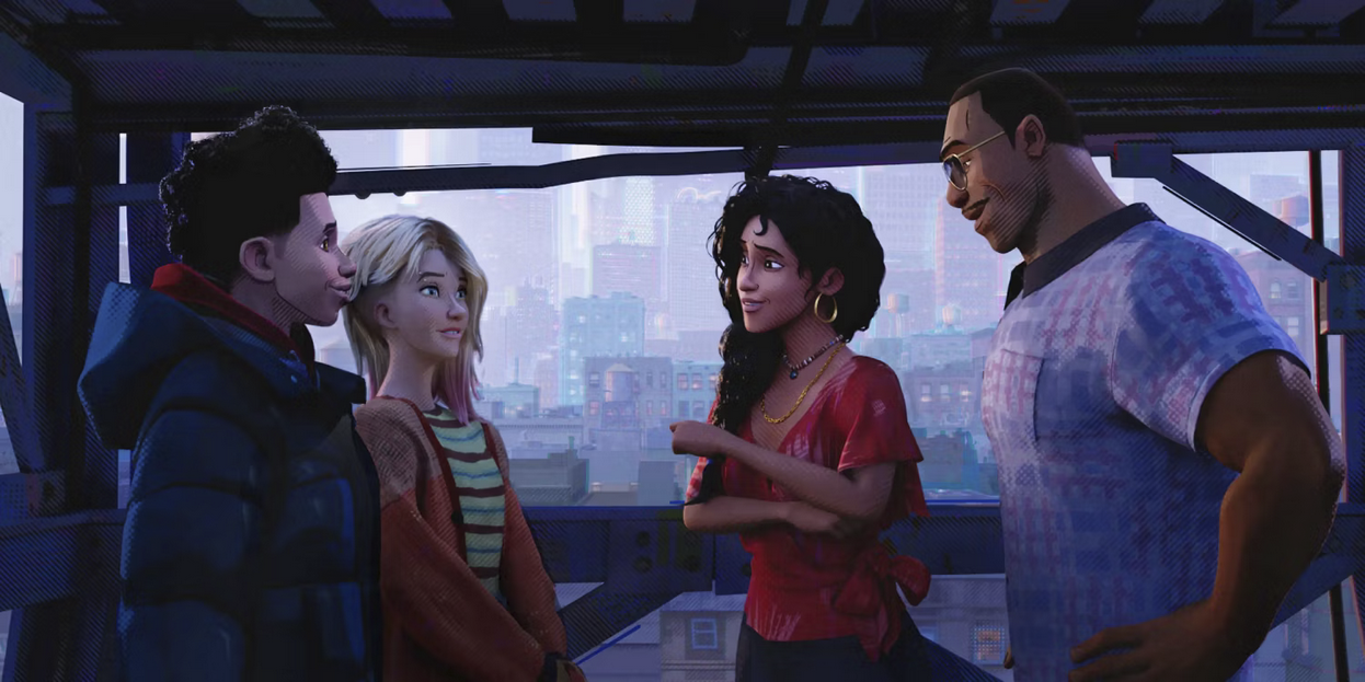 Screenshot 2023 06 25 at 23 59 39 spider man across the spider verse miles gwen parents header