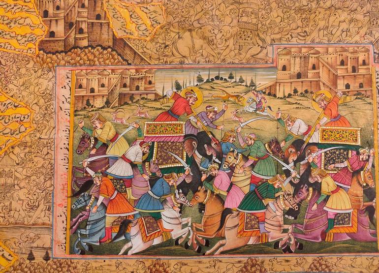 Mughal battle