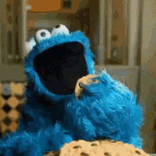 Champagne barbie cookie monster
