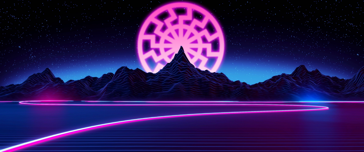 195 1952201 view black sun retrovapor highway by axiom design