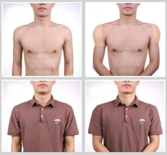 Silicone shoulderpads