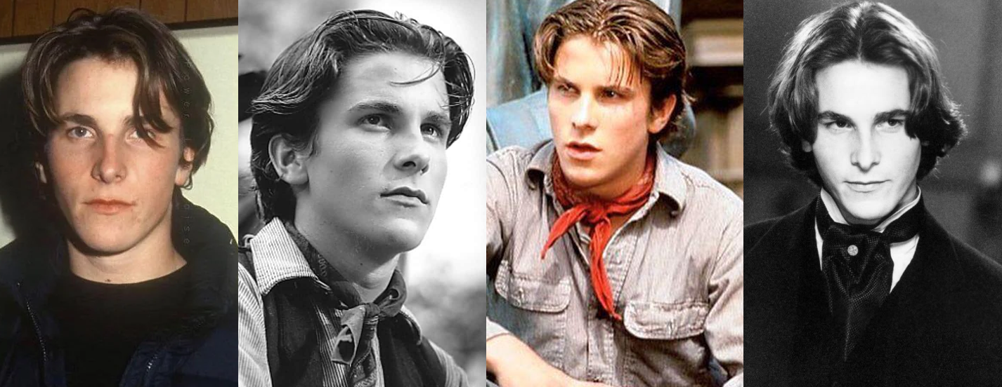 Christian bale young