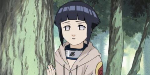 Hinata Watching Naruto