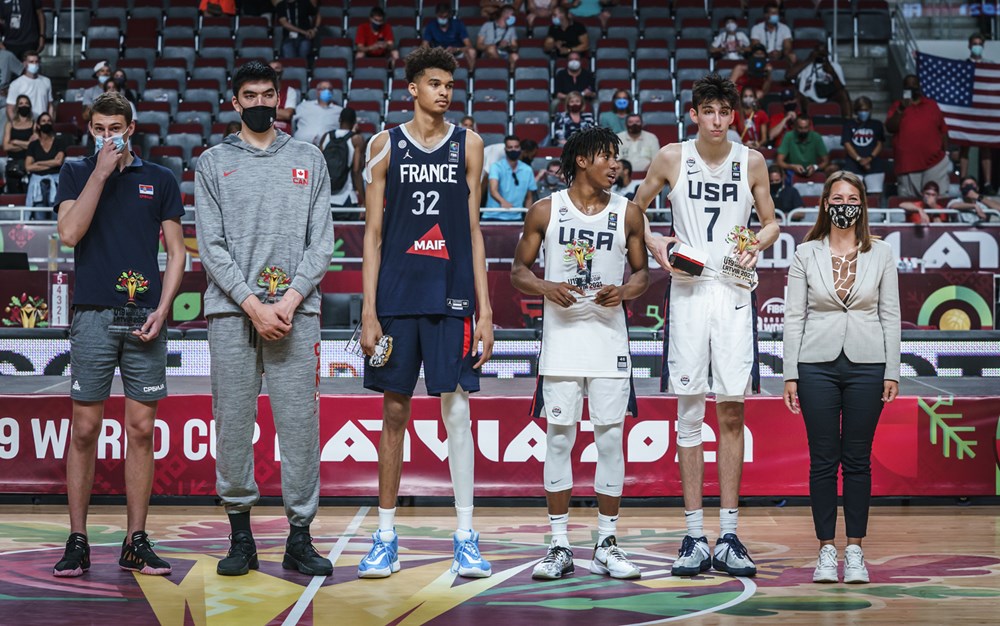 Fiba world cup under 19 first team