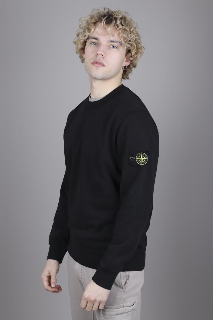 Stone island basic sweater black bp 13vl 99h rmku5y