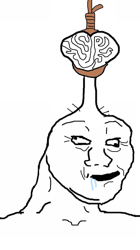 Brainlet brain hung