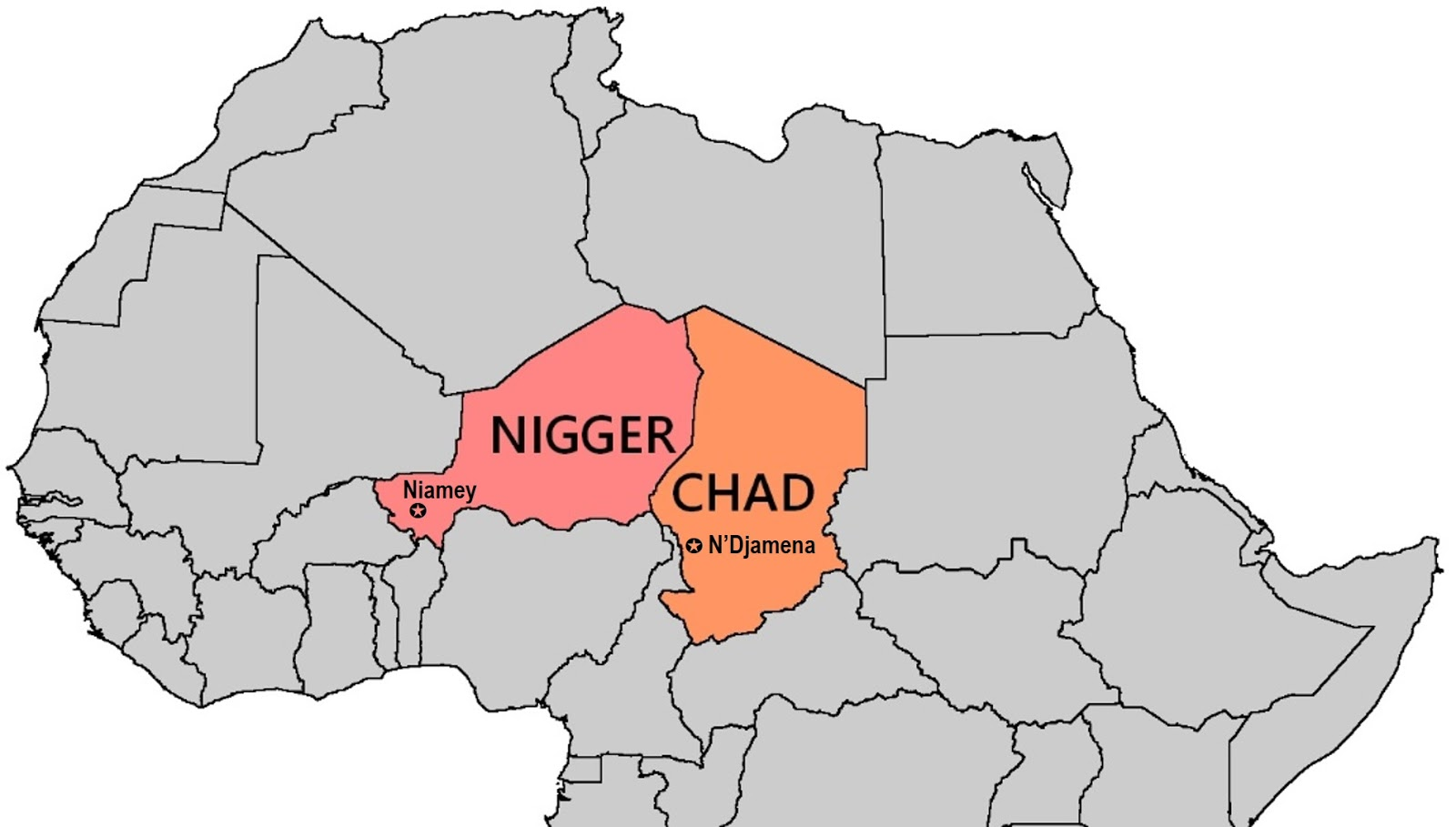 Nigger Chad border