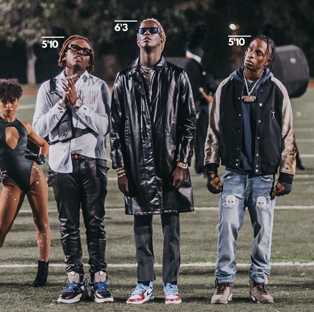 How tall is Travis Scott