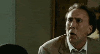 Nick cage screams left behind