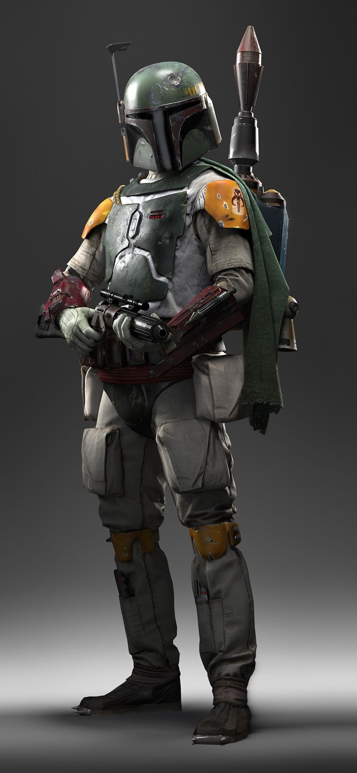 Boba fett star wars 4k qx 1242x2688