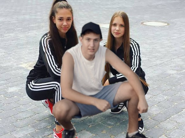 Gopnik photoshoot imaginary