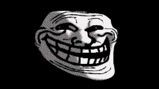 Sad troll face sad