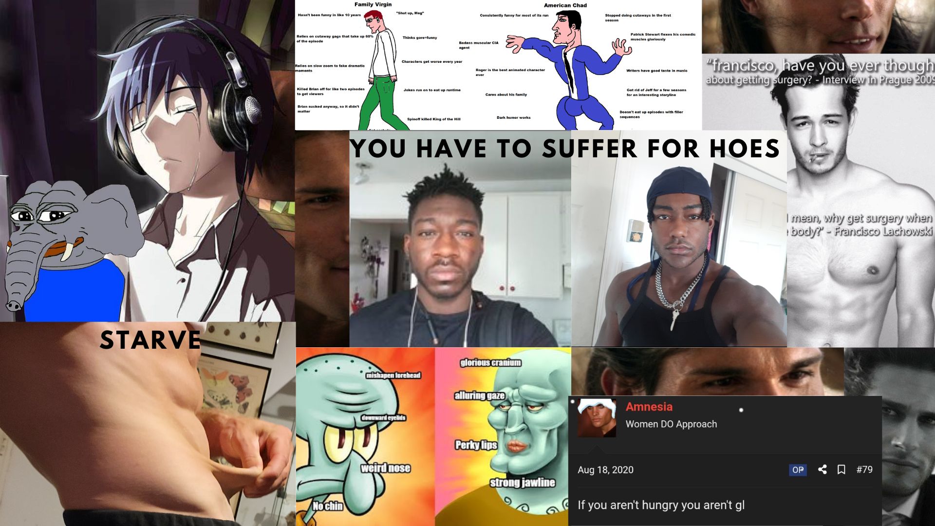 You have to suffer 1