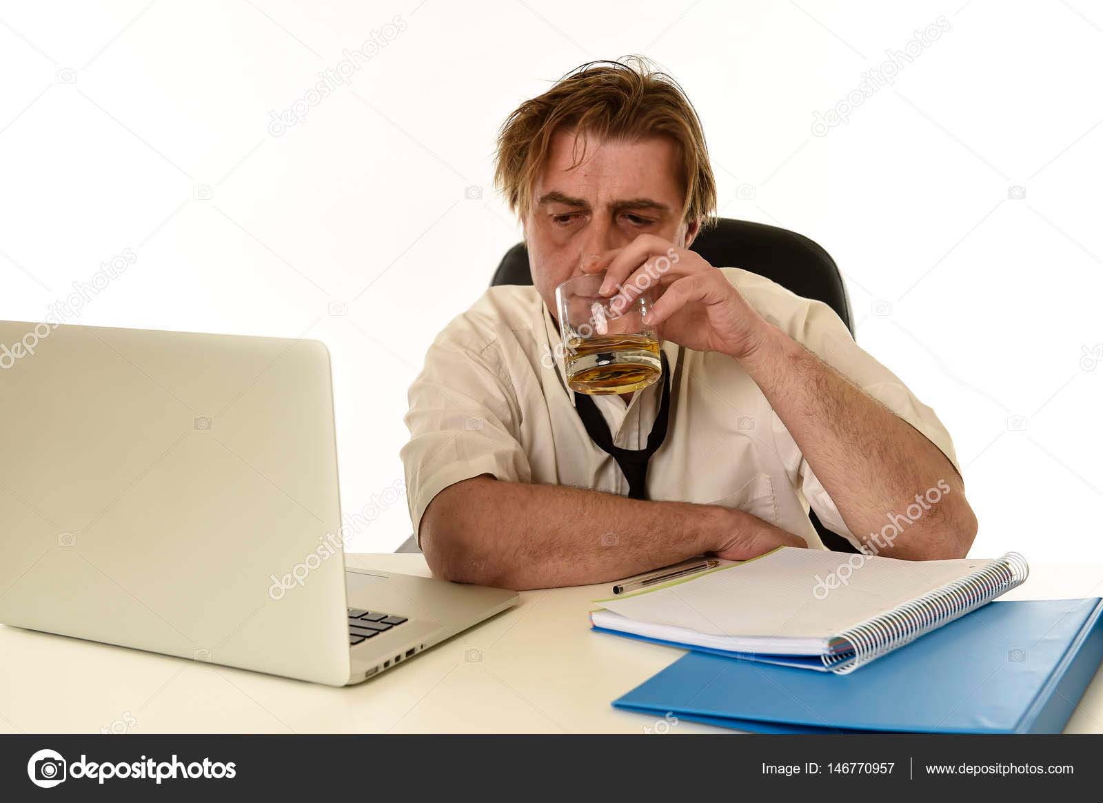 Depositphotos 146770957 stock photo wasted messy alcoholisdsdc businessman drinking