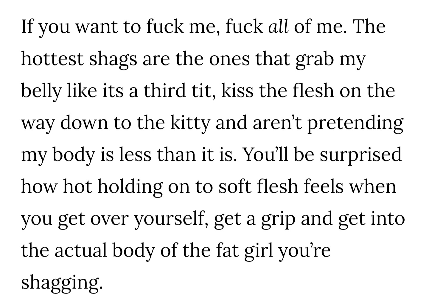 How to have sex with fat girl - by vice | Looksmax.org - Men's Self