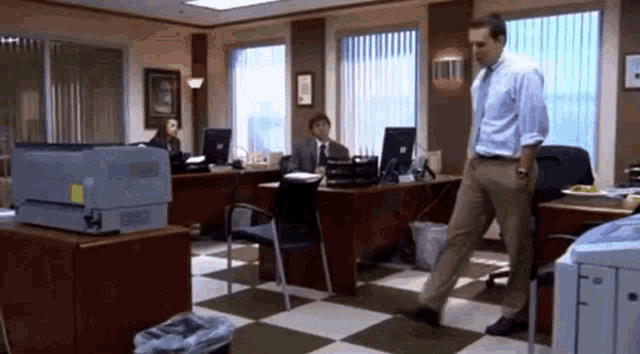 Andy bernard kick