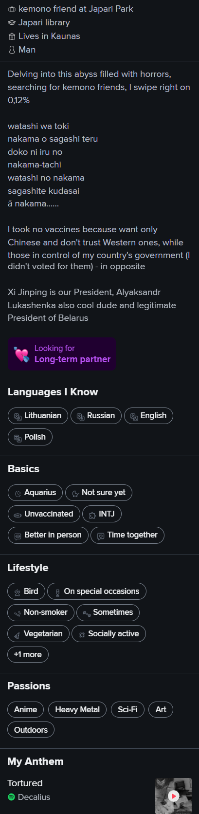 Tinderbio