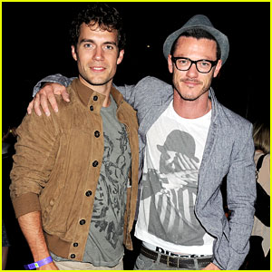 Henry cavill luke evans jessie j vip reception