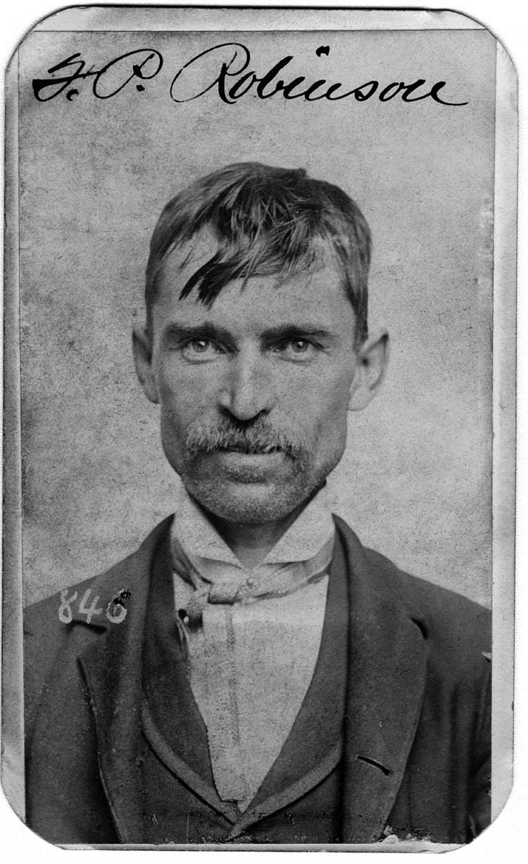 Historic mug shots JP Robinson
