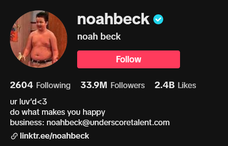 Screenshot 2023 08 15 at 21 35 16 noah beck noahbeck Official TikTok