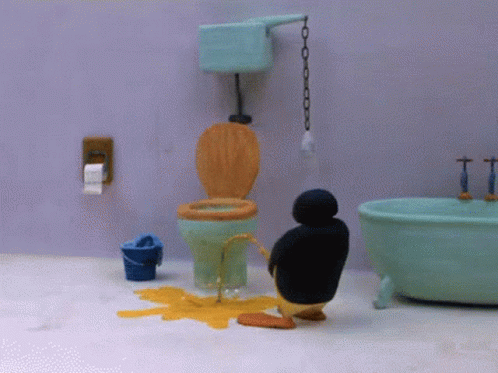 Pingu pee