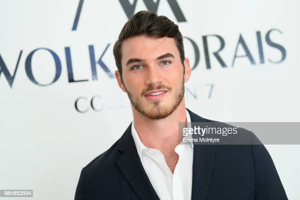 Michael yerger attends the wolk morais collection 7 fashion show at the jeremy hotel on june 1