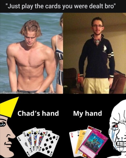 Chad vs incel cards
