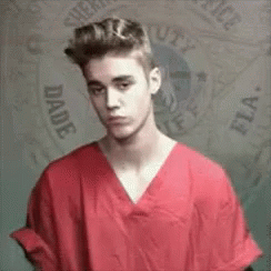 Justin bieber mugshot