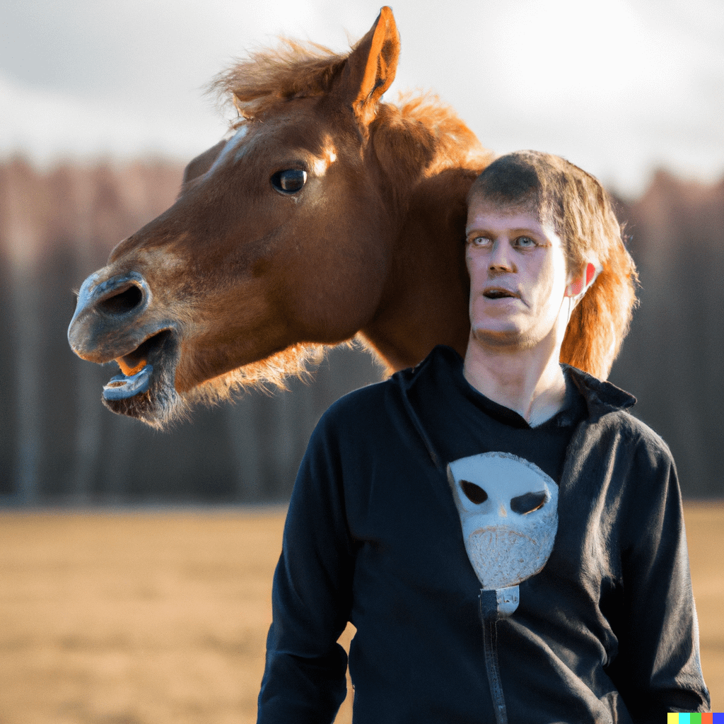 Man with the face of a horse v0 ctp90b1oesq91