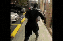 Muscle black guy