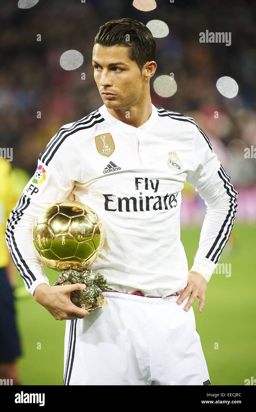 Madrid spain 15th jan 2015 cristiano ronaldo during the copa del rey EECJRC