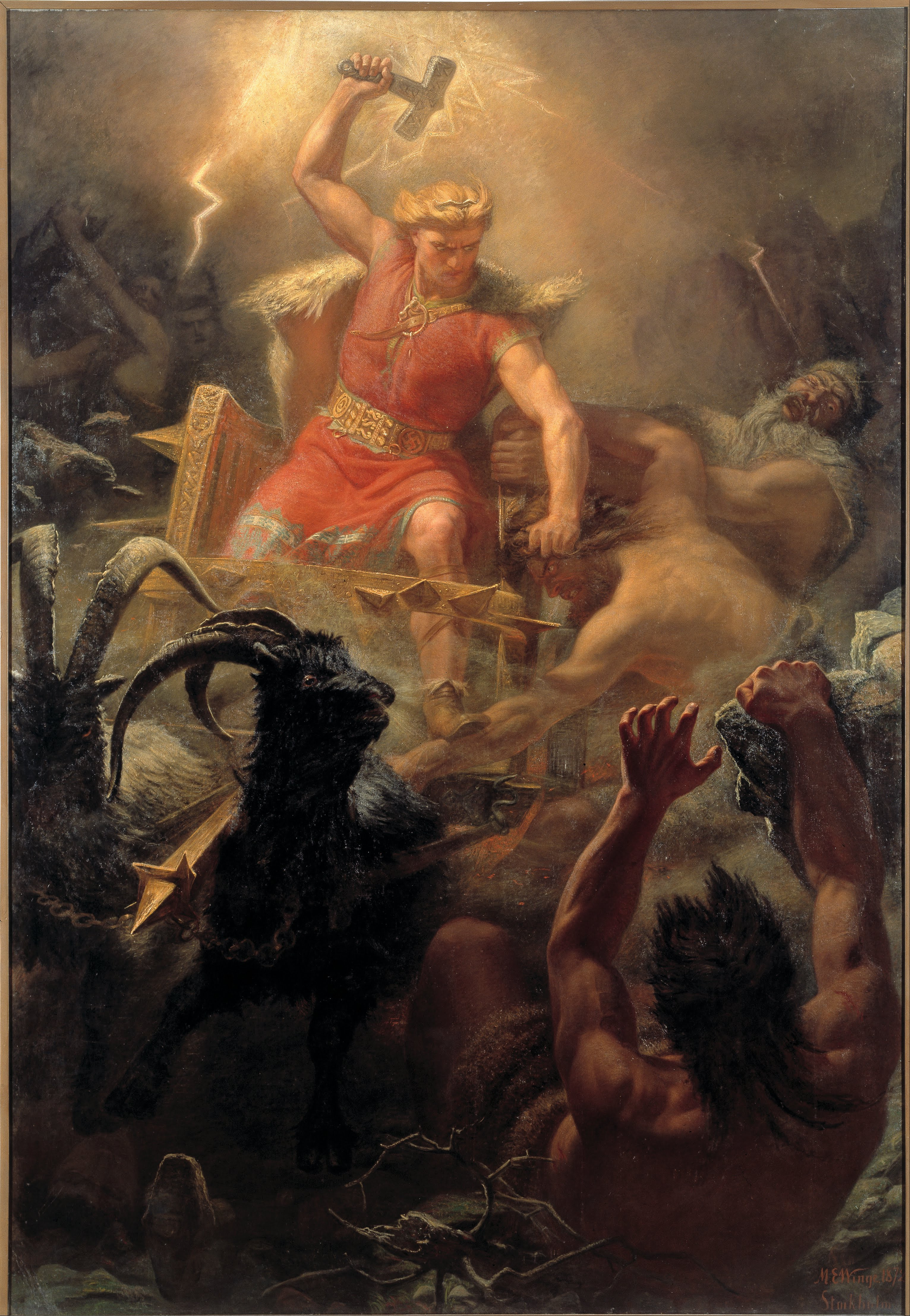 Mrten Eskil Winge   Tors Fight with the Giants   Google Art Project
