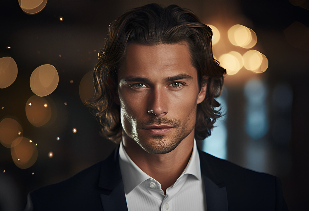 Mens Medium Long Hair