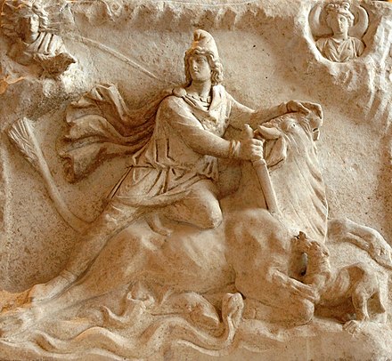 Mithras tauroctony Louvre Ma3441b