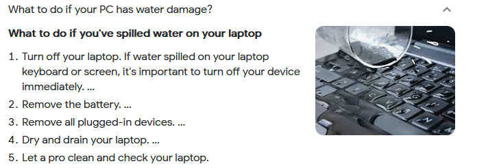 Water damage